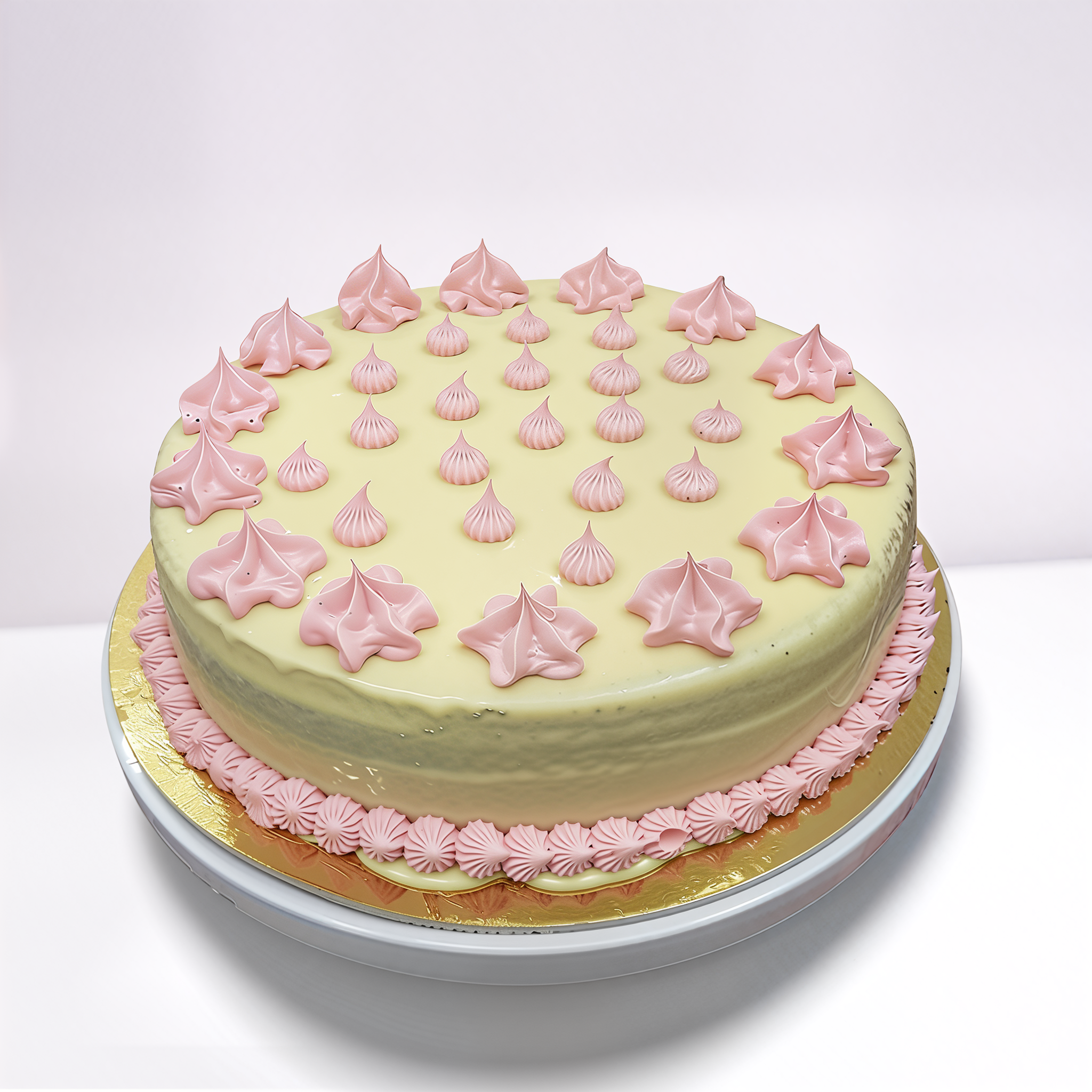 Fehércsokis puncs torta gluténmentes