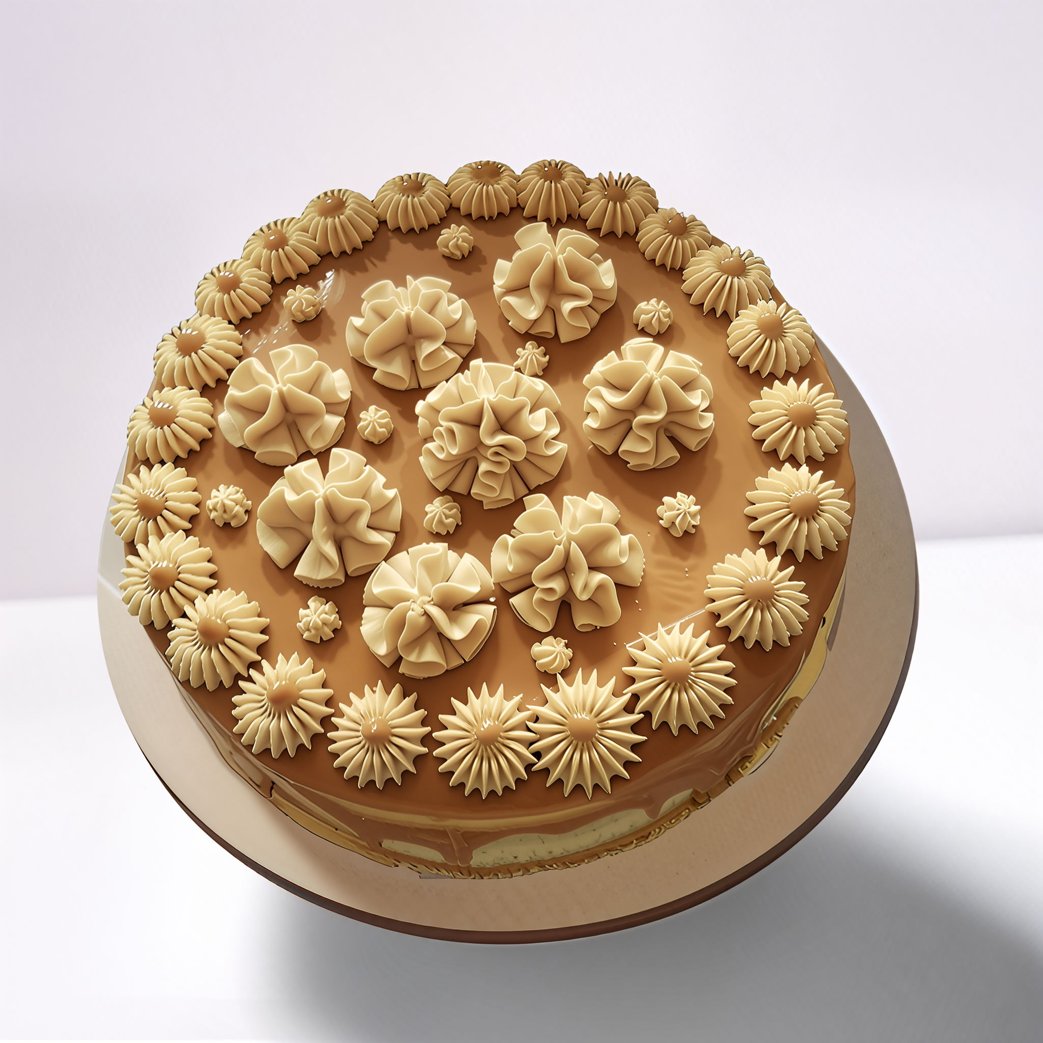 Tejkaramellás torta gluténmentes